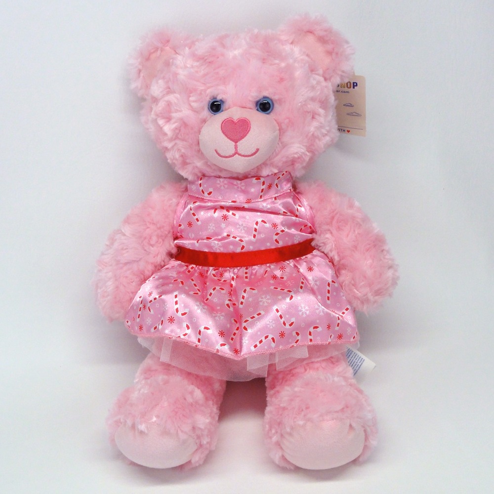 Build-A-Bear Pink Cuddles Bear Dress Christmas Gift From Grandma NWT 16in
